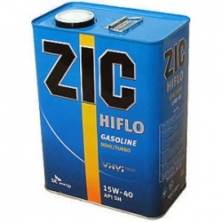 Моторное масло ZIC HIFLO 15W-40 4л